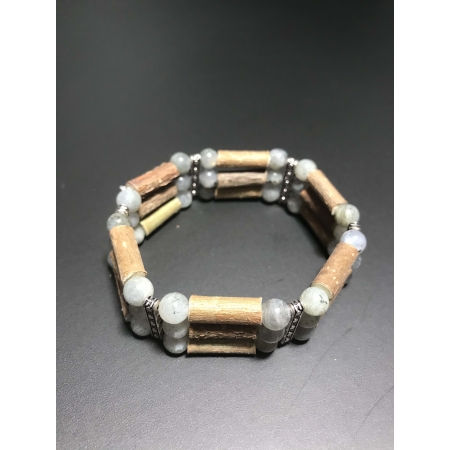 Bracelet Triple Labradorite