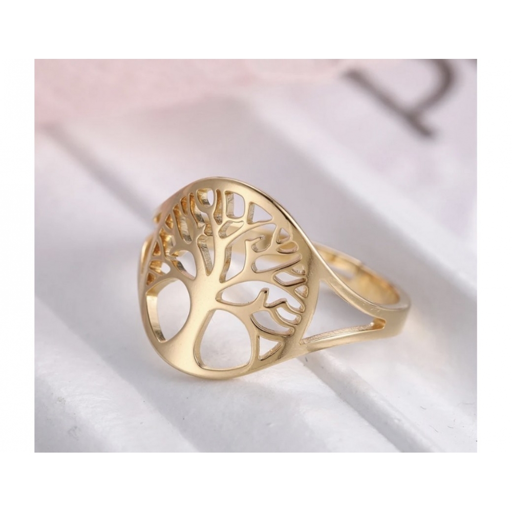 Bague avec Pendentif Arbre de Vie